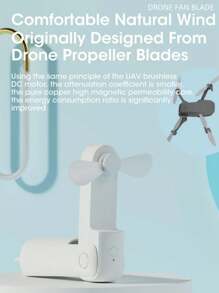 1个男女通用纯色挂绳多功能USB充电可折叠迷你便携静音长续航2000mAh风扇，适合夏季户外旅行、海滩运动、办公室、学校、海滩泳池派对、日常生活等场合降温，也适合春夏出行、伴娘礼物、房间装饰、卧室装饰、海滩、旅行、男士、女士、度假、可爱小物、母亲节礼物、卧室装饰、花园、厨房装饰、夏季、海滩、旅行必备、房间装饰、软萌玩具、毕业季等场合。 - 彩色 - 查看 5