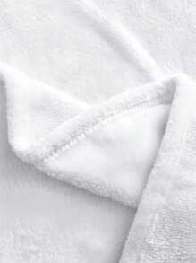 1入組熱帶植物、棕櫚葉和龜背竹印花正方形印花絨毯，柔軟溫暖，適合客廳、沙發、躺椅和臥室，適用於旅行、露營和送禮品。 - 彩色 - 查看 3