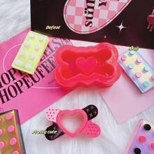 心形绷带环氧树脂铸造模具硅胶模具配件，树脂液体模具，树脂钥匙扣，硅胶模具，树脂模具 - 矽膠 - 查看 1