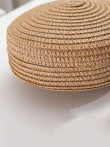 Yogodlns Round Straw Bag Women Woven Beach Crossbody Bag For Ladies Children Cute Shoulder Rattan Handmade Knitted Bag Small Handbag Fashion Shell Shape Straw Bag Rattan Woven Handbag Handmade Straw Handbag Summer Beach Bag Shoulder Bags Coin Purse, Eye-Catching Beach Bag Summer, Summer Straw Beach Bag For Women, Hottest Beach Bags For Women, Beach Necessities, Beach Essentials,Beach Stuff & Summer Essentials, Newest Holiday Bag