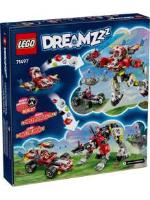 LEGO 71497 Koi 's Tiger Mecha Y Zero Carreras Modificadas de Alta Velocidad 2025 nuevos Bloques de Construcción