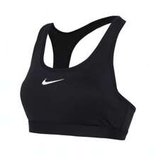 女款 Nike DF SWSH MED SPT BRA 运动文胸 BRA-MDX6822-010 - 黑色 - 查看 1