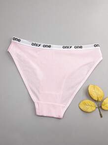 4pcs Women Multicolor Simple Sports Style Comfy Breathable Cute Panties