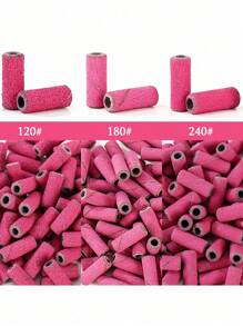 100片迷你砂纸片 + 1个砂纸片轴