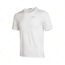 Nike 2024 Men's AS M NK DF RISE 365 SS Knitted Crew Neck Short Sleeve T-Shirt TCZ9185-100 - White - View 1