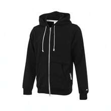Nike 2024 Men's Front Zip-Up Pocket Jacket With Hoodie, Long Sleeve Knit Cardigan