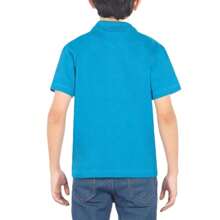 Playera Polo para niño de 6 años - Varios Colores - Agua verde azul - Ver 2