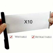 1 pieza Bolígrafo recargable con hoja de referencia retráctil, de material plástico, herramienta de escritura versátil para exámenes y notas - Multicolor - Ver 11