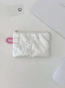 Fashionable Portable Cosmetic Bag Multifunctional Storage Bag Earphones Storage Bag Perfect For Daily Use Of Lipstick Make-Up Tools Skincare Products Sanitary Napkins Coins And Small Items Suitable For Back To School Travel Essentials Holiday Essentials Holiday Travel Bag Travel Accessories - Multicolor - View 5