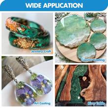 20/50/100/250ml Random Style Sticker, Clear Epoxy Resin Kit, Suitable For River Table, Jewelry Making, DIY, Cup, Mold, Art Painting, Fast Curing Resin - Epoxy Resin - View 3