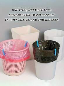 15pcs Blue Plastic Bin Holder - Anti-Slip Bin Holder, Divider Side Clip For Home And Office Organisation, Bin Holder