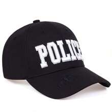 1pc Men's POLICE Embroidered Baseball Cap, Outdoor Sports Sun Protection Casual Hat, Adjustable, Suitable For Spring And Autumn Travel, Beach Parties - Multicolor - View 16