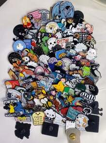 3/5/10 pièces, broches émail de dessin animé à la mode et mignonnes, épingles de sûreté boutons amusantes et cool, badges métalliques uniques, pinces à foulard, convenant aux accessoires vestimentaires quotidiens pour hommes et femmes (sacs à dos, chapeaux, vestes, cravates, jeans, etc.) et collection, également un doux cadeau pour vous-même, vos amis et vos enfants pour la fête des mères