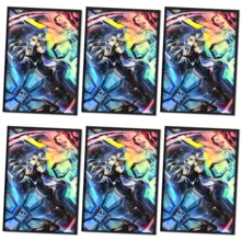 Vorinclex 100PCS 63X90mm Anime Cards Sleeves For YGO/ Min Photo Trading Cards Protector Card Collecting Enthusiasts - Màu xanh lam - Xem 3