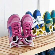 8 Pcs Space-Saving Shoe Organizer Set – Portable Plastic Hanging Racks & Drying Bags For Home Storage, Shoe Storage, Shoe Rack Organizer, Closet Organization, Multipurpose Storage Solution, Shoe Cabinet Storage