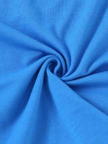 2 件套青少年男孩休闲装：无袖树印花 T 恤和松紧腰夏威夷短裤