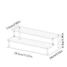 1pc Acrylic Display Rack, Multi-Layer Stepped Display Rack, Home Storage Display Rack For Jewelry, Cosmetics, Cakes, Perfumes, Suitable For Room & Home Decor