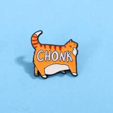 Ghim cài áo hình mèo CHONK, Ghim cài áo trang trí tùy chỉnh, Đồ trang trí, Túi ve áo, Huy hiệu, Trang sức, Quà tặng 2025, Phong cách mới, Ghim cài áo cho túi quần áo, Phụ kiện túi xách, Phụ kiện văn phòng dễ thương, Áo sơ mi, Áo khoác, Giáng sinh, Halloween, Phụ kiện thu đông, Thích hợp cho thanh thiếu niên, Thanh niên, Nam giới, Thường ngày, Ngoài trời, Thể thao, Kỳ nghỉ, Quà tặng tốt nghiệp, Sinh nhật, Ghim cài áo hàng ngày, Quà tặng giáo viên vui nhộn - Nhiều màu - Xem 7