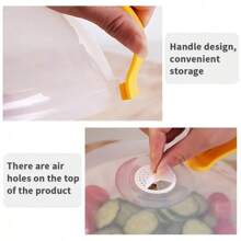 1 pieza Cubierta anti salpicaduras para microondas, tapa de alimentos transparente y reutilizable con hermetismo, cubierta de cocina resistente al calor