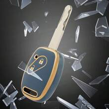 汽车钥匙保护套外壳带钥匙扣适用于CRV第七代或第八代雅阁奥德赛钥匙包防摔防尘钥匙包