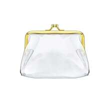 Mini Money Bags Bus Card Iron Mouth Clip Credit ID Card Small Wallet Card Holder Transparent Purse Change Purse Wallet Purse Wallet Mini Wallet Coin Wallet Clear Bag