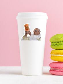 1pc Fourth Wing Pope Meme Inspired Smut, Laptop Stickers, Funny Stickers, Sarcastic Sticker, Funny Gift, Kindle Sticker