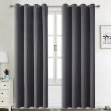 1pc/2pcs Blackout Curtains, Bedroom Darkening Curtains, Multiple Sizes Available/Premium Fabric Triple-Woven Solid Thermal Insulated Curtains/Extra Wide Curtain Panels/Top Grommet Curtain, Decorative Window Curtains/Home Curtains/For Bedroom And Living Room Darkening Curtains/Bedroom Curtains/Living Room Curtains/Dining Room Curtains/Kitchen Curtains/Cabinet Curtains,Fall Decor,Autumn Decor,Room Decor