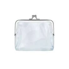 Mini Money Bags Bus Card Iron Mouth Clip Credit ID Card Small Wallet Card Holder Transparent Purse Change Purse Wallet Purse Wallet Mini Wallet Coin Wallet Clear Bag