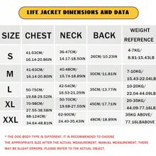 BJAYPET 1 件宠物救生衣，适合小型和中型犬的狗狗游泳背心，夏季游泳衣宠物用品 - 藍色 - 查看 2