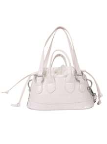 1pc Girls New Mini Fashion Simple Crocodile Pattern Pu Material Crossbody Bag With Adjustable Shoulder Strap, Fashionable And Versatile, Casual Commuting, Shopping, Party And Holiday Gifts