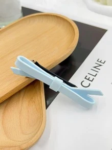 1 Stück / 6 Stück Damen Haarclip aus Acetat mit Schleife, minimalistisches Modeaccessoire für Frühling, geeignet für täglichen und lässigen Gebrauch oder als Geschenk für Freundinnen, Freunde und Familie, Valentinstags Geschenk