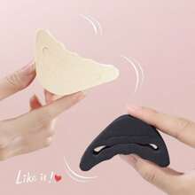 3 Pairs Beige High Heel Toe Inserts, Thickened Shoe Filler To Adjust Smaller Shoes, Toe Protectors To Prevent Pain, Slipping And Heel Falling