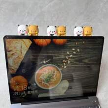 Bubu Dudu Ornamente Handy Computer dekorative Artikel Rückseite Heimdekoration süße Panda Puppe Kawaii Cartoon Anime Figur Bär Auto Bildschirm Dekorationen Mutter Geschenk Plot Geschenk Paar