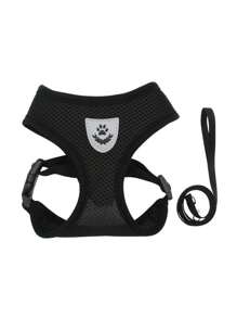 2pcs/Set Breathable Mesh Cat/Dog Harness And Leash Set - Reflective, Adjustable Pet Vest With Leash, Suitable For Small Dogs And Cats, Convenient For Walking And Training, Durable - Multicolor - View 24