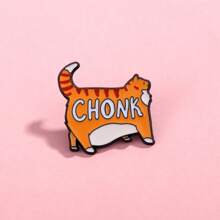 Ghim cài áo hình mèo CHONK, Ghim cài áo trang trí tùy chỉnh, Đồ trang trí, Túi ve áo, Huy hiệu, Trang sức, Quà tặng 2025, Phong cách mới, Ghim cài áo cho túi quần áo, Phụ kiện túi xách, Phụ kiện văn phòng dễ thương, Áo sơ mi, Áo khoác, Giáng sinh, Halloween, Phụ kiện thu đông, Thích hợp cho thanh thiếu niên, Thanh niên, Nam giới, Thường ngày, Ngoài trời, Thể thao, Kỳ nghỉ, Quà tặng tốt nghiệp, Sinh nhật, Ghim cài áo hàng ngày, Quà tặng giáo viên vui nhộn - Nhiều màu - Xem 3