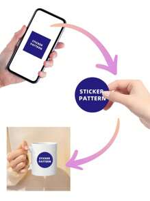 1~100张个性化标签 - 可定制任意设计、图片、Logo、文字的贴纸，防水贴纸，定制感谢标签贴纸，商业Logo，100张标签，封条，免熨烫，装饰性强，多功能，可调节，防霉，装饰性强，粘性强，可爱，时尚，精美，高品质，色彩丰富，可定制，个性化，是送给她、爸爸、妈妈、家人、朋友的理想礼物，适合乔迁、毕业等场合，可用于厨房、餐厅、卧室、办公室、客厅、家居、花园、茶室等，营造温馨氛围，秋季家居焕新，打造和谐家居，办公室装饰，旅行收纳。 - 彩色 - 查看 7