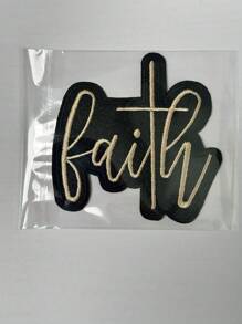 aprille 1/2PCS "BAITH" Embroidered Iron On Patches For Clothing Jeans Jacket Embroidery Star Applique Clothes Sticker Eagle Armband Stripes Badge