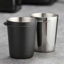 1pc Offee Dosing Cup Dose Cup Stainless Steel Coffee Machine Handle Dosing Cup Mug Coffee Powder Feeder Part For Milk Tea Shops Homes Coffee Shops - Multicolor - View 10