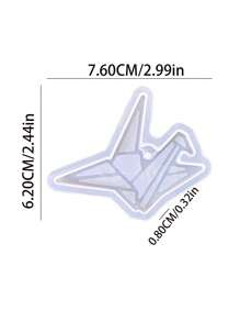 Resin Epoxy Molds For DIY Crafts - Crystal Teardrop, Origami Crane, Butterfly Pendant Jewelry Making Silicone Molds - White - View 10