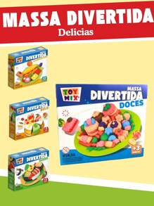 Fun Food Modeling Clay KIT Clay With Molds Modeling Clay Cake Sushi Burgers - ICE CREAM - View 5