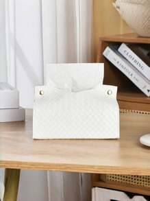 Boîte à kleenex en PU personnalisée - Décorations d'intérieur imperméables et à texture douce pour le salon et la chambre à coucher