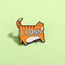 Ghim cài áo hình mèo CHONK, Ghim cài áo trang trí tùy chỉnh, Đồ trang trí, Túi ve áo, Huy hiệu, Trang sức, Quà tặng 2025, Phong cách mới, Ghim cài áo cho túi quần áo, Phụ kiện túi xách, Phụ kiện văn phòng dễ thương, Áo sơ mi, Áo khoác, Giáng sinh, Halloween, Phụ kiện thu đông, Thích hợp cho thanh thiếu niên, Thanh niên, Nam giới, Thường ngày, Ngoài trời, Thể thao, Kỳ nghỉ, Quà tặng tốt nghiệp, Sinh nhật, Ghim cài áo hàng ngày, Quà tặng giáo viên vui nhộn - Nhiều màu - Xem 6