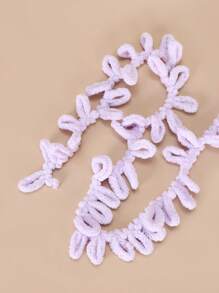 1 Roll 100g Light Purple Ice Cream Circle Pattern Multi-Function Tape