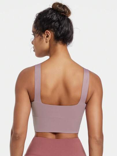 Yoga Tank Tops Breathable Sports BH Shockproof Gathered Function Giving You Beautiful Back Shape Workout Gym Top view 5