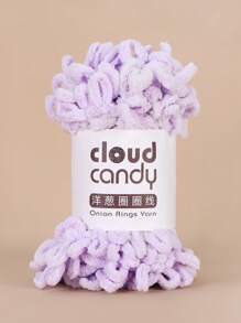 1 Roll 100g Light Purple Ice Cream Circle Pattern Multi-Function Tape