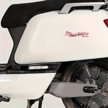 Kindle Girlie 防水乙烯基贴纸 - 粉色蝴蝶结书法设计，适用于笔记本电脑、水瓶等，贴纸 | 书法字体贴纸 | 背胶，防水贴纸，学习用品，返校季