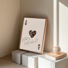 1/3 piezas de arte de pared con impresión en lienzo de estampado de leopardo/guepardo neutro, decoración vintage para dormitorio, sala de estar u oficina, póster chic y contemporáneo, arte de pared de bola 8 de suerte, regalo para ella, sin marco