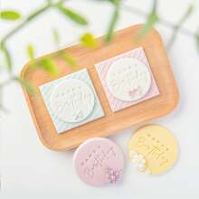 1set DIY Mini Letter Number Font Set Alphabet A-Z Letter Number Symbol Signature Stamp Fondant Cookie DIY Printing Embossing Mold Biscuits Cutter Cake Baking Tool Accessories For Birthday Mother's Day Bridal Shower Wedding Party Favor Supplies