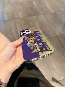 HANCAI Funda de teléfono a prueba de golpes con diseño de clavada de baloncesto, de estilo de moda y único, compatible con iPhone 16, 15 Plus, 14, 13, 12, 11 Pro Max