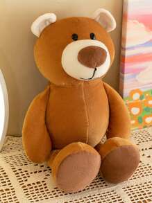 1个25厘米/9.84英寸毛绒动物玩偶 - 丛林动物玩具套装，包含大象、狮子、老虎、狐狸、猴子、斑马、长颈鹿、河马、犀牛、大猩猩、豹子、浣熊等丛林动物，丛林之王。超级可爱的卡通动物毛绒玩具，派对、圣诞节的最佳礼物。 - 彩色 - 查看 23